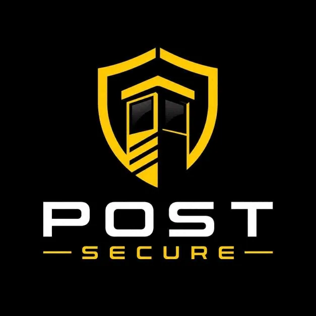 PostSecure black and gold shield logo